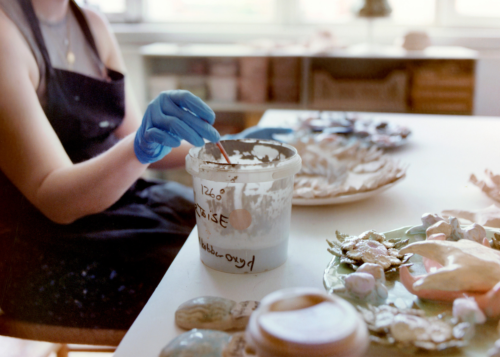 The creative process af Klara Lilja As above so below